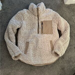 Abercrombie Sherpa half zip